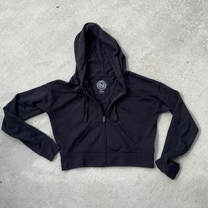 Women’s Crop Zip Up Hoodie